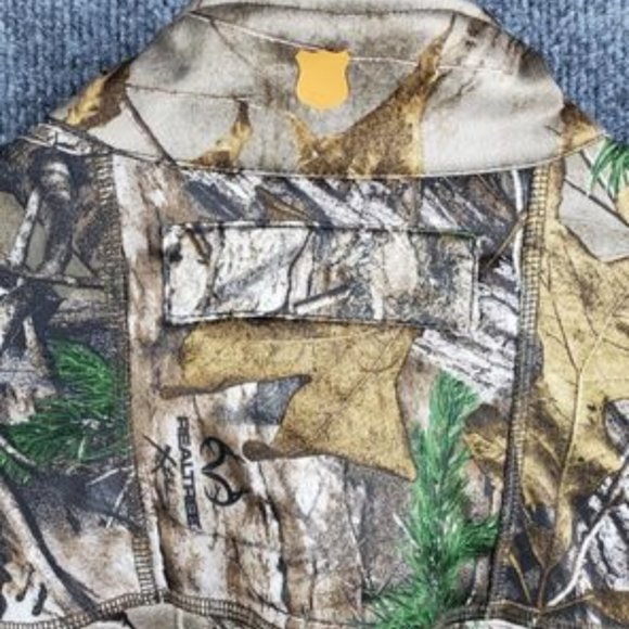 Hunting Jacket Mens M Field and Stream Camo NoScent 03 Hydro Repel Jacket - Picture 5 of 5